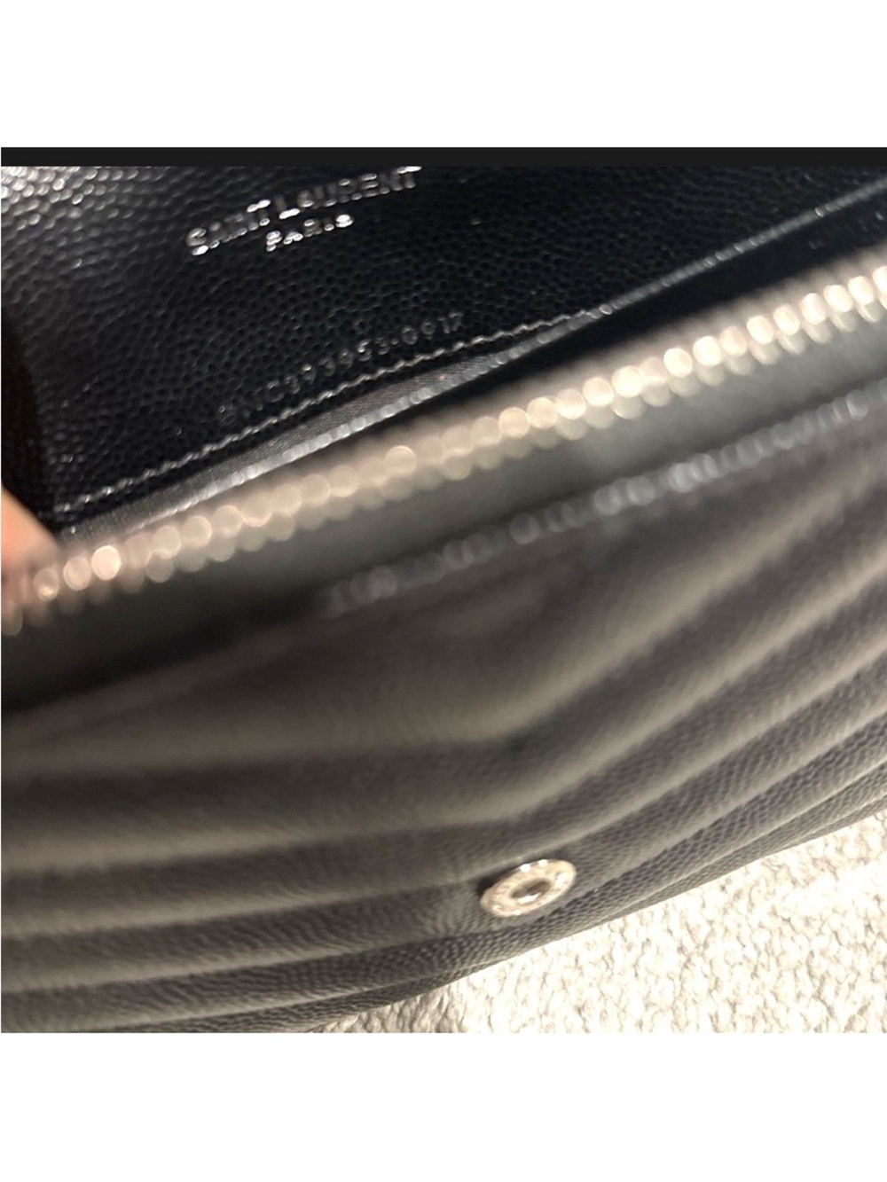 YSL Cassandre Envelope Chain Wallet - Picture 6 of 7